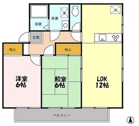 パークハイツ五番町　の物件間取画像